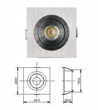 ไฟดาวน์ไลท์ AC 100-230V 50/60Hz (LDL 001)