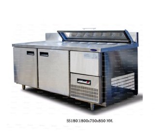 Counter freezer chiller 150 salad bar