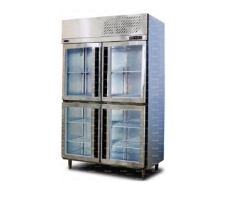 Freezer stainless with nofrost system 4-doors