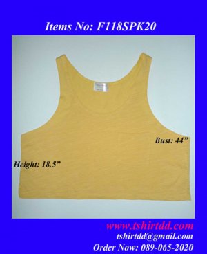 Loose Short Singlet F118SKP20