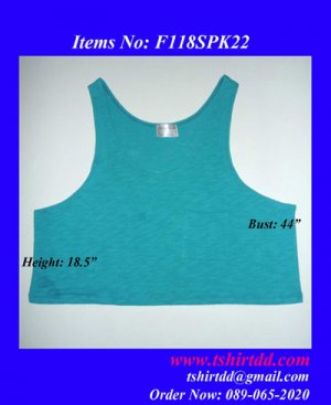 เสื้อกล้ามตัวหลวม F118SKP22