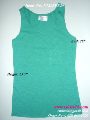 Fit Singlet with Pocket F120SPK29