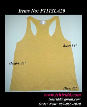 Florescent Edge Singlet F111SLA20