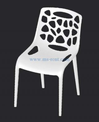 เก้าอี้ pp สีขาว CP07