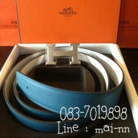 Hermes Belt 32 mm Size 85 Blue