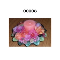 Aroma candle (mixed flowers)