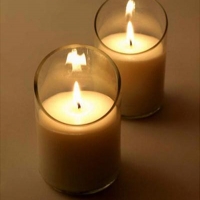 Natural Pillar Candles