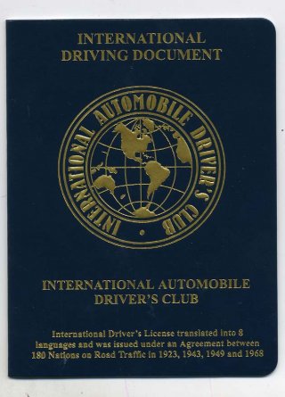 International driving license