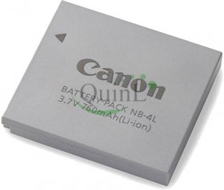 แบตเตอร์รี่ Canon NB 4L