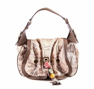 Genuine Snake Leather Handbag