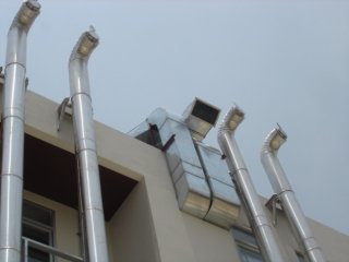 Galvanized Pipe Hood