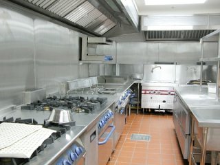 Stainless steel kitchen