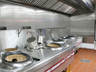 Stainless steel kitchen