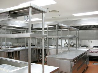 Stainless steel kitchen