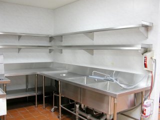 Stainless steel kitchen