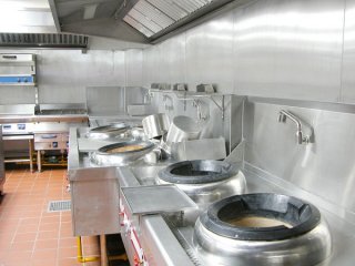 Stainless steel kitchen