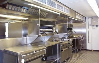 Stainless steel kitchen