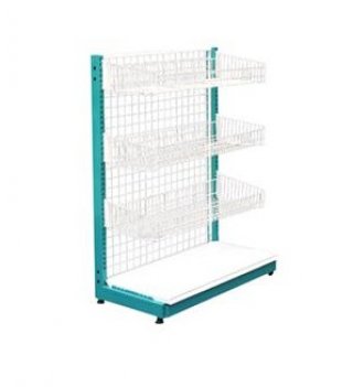 ชั้นวางสินค้า 1 หน้า Rhino Shelves รุ่น Rn 90-1 แบบตระกร้า