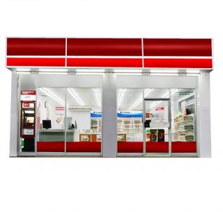 Design Mini Mart retail stores and install equipment s complete