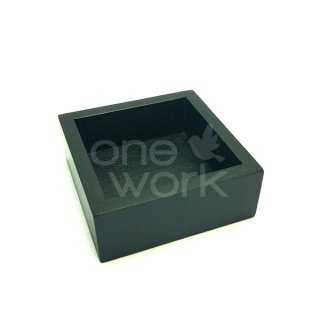 Small Black Wooden Tray