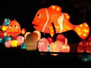 เทศกาลโคมไฟรูปสัตว์ในทะเล