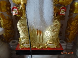 แป๊ะกง ทองขนาด สูง 30 เซนติเมตร