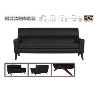 โซฟาหนังสไตล์โมเดิร์น BOOMERANG