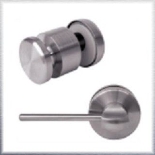 Glass Shower Door Lock with Straight Stick 