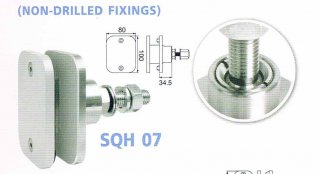 ตัวยึดต่อกระจก สไปเดอร์ SQH07