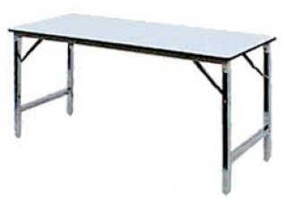 โต๊ะพับหน้าโฟเมก้าขาวหรือเมลามีน