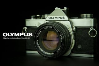 กล้องฟิล์ม Olympus สีเงิน