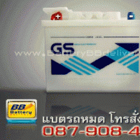 แบตเตอรี่รถยนต์ GS รุ่น GS-G55 แบบเติมน้ำกลั่น 55 แอมป์