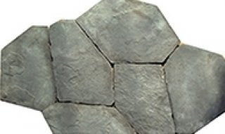 หินตกแต่ง PVK โทนเทา