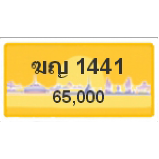 ทะเบียนรถสวยเลขหาบ เลข 1441