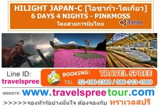 ทัวร์ญี่ปุ่น HILIGHT JAPAN-C (โอซาก้า-โตเกียว) 6 วัน 4 คืน