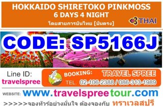 ทัวร์ฮอกไกโด ชิเรโตโกะ HOKKAIDO SHIRETOKO PINKMOSS 6 วัน 4 คืน