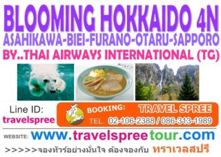 ทัวร์ฮอกไกโด BLOOMING HOKKAIDO (ฟรี TIME) 4 คืน