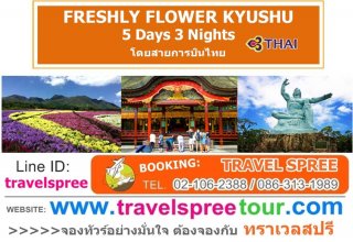 ทัวร์คิวชู FRESHLY FLOWER KYUSHU 5 วัน 3 คืน