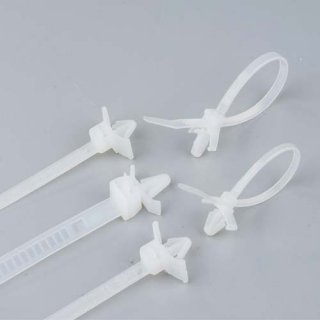 เคเบิ้ลไทร์หัวลูกศร (เคเบิ้ลไทร์ พุชเม้าท์) Push tie ราคาถูก