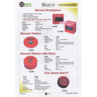 CEMEN FIRM ALARM EQUIPMENT