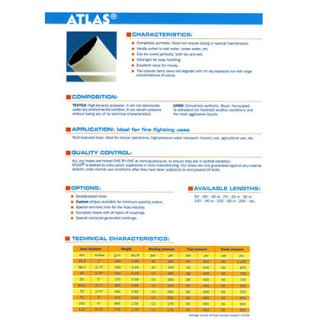 สายส่งน้ำดับเพลิง ATLAS 