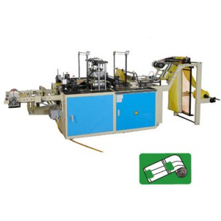 Perforating T-shirt Bags On Roll Machine CWAP+P-SV