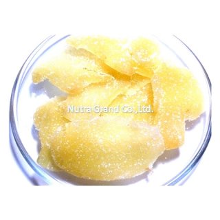 crystallized dehydrated jinger sliced (natural color) Item no: DHGIS2
