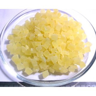 Dehydrated pineapple (3-5mm core diced) natural colors Item no: DHPIC3D1