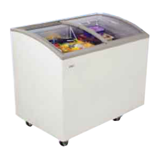 Curved glass freezer HAIER Haier SD242A size 6.9 queue