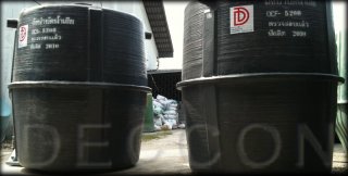 ถังบำบัดน้ำเสีย DECCON Fiberglass