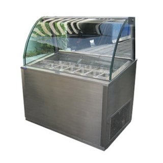 Ice-scream Bend Glass Freezer