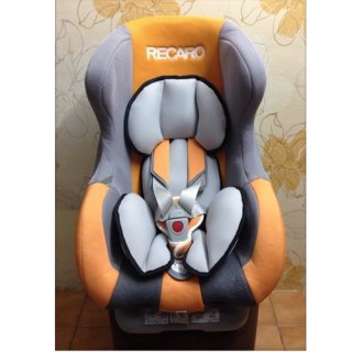 คาร์ซีท recaro สีส้มเทา