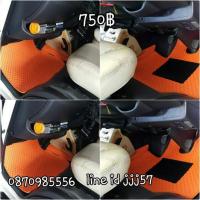 พรมปูพื้นด้านหน้ารถตู้ COMMUTER สีส้ม