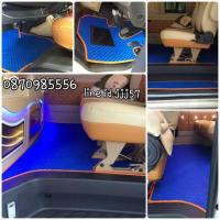 พรมปูพื้นรถตู้ทั้งคันทุกรุ่น สีน้ำเงิน